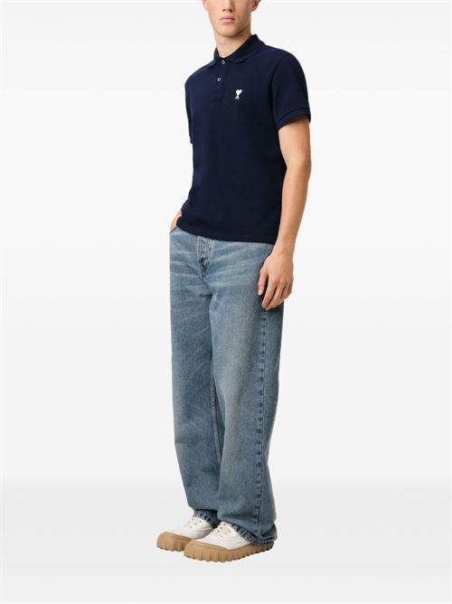 Polo in cotone AMI PARIS | HPL060760430